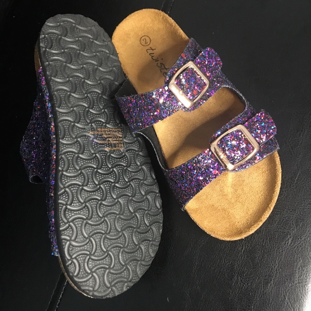 Kids slide on sandles